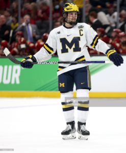 Michigan Hockey - Nick Blankenburg is the #B1GHockey